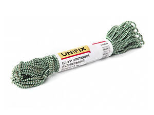 Веревка плетеная Unifix 3мм x 20м строительная (699587)