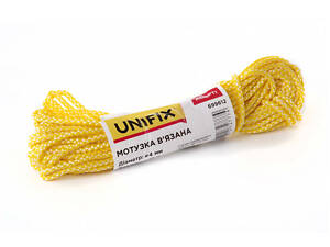 Веревка вязаная Unifix 3мм x 15м ассорти (699610)