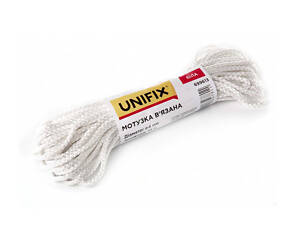 Веревка вязаная Unifix - 4мм x 15м белая