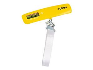 Ваги багажні Rotex RSB02-P 50 кг жовті