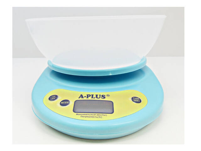 Весы кухонные электронные с чашей до 5 кг A-Plus SC-1656 - Фото 2