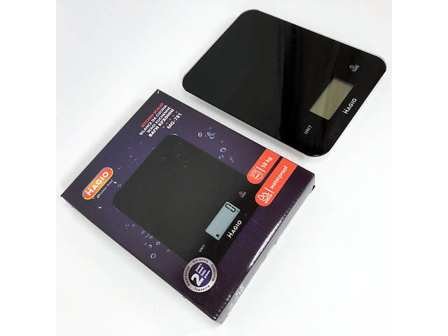 Ваги кухонні MAGIO MG-781 водонепроникні, ваги для зважування продуктів, ваги харчові - Фото 2