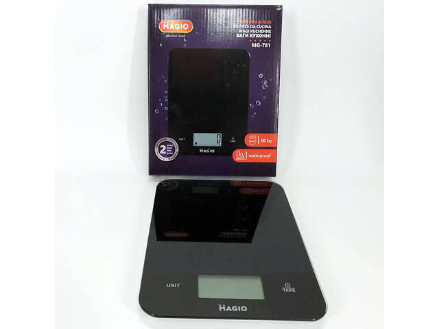 Ваги кухонні MAGIO MG-781 водонепроникні, ваги для зважування продуктів, ваги харчові - Фото 9