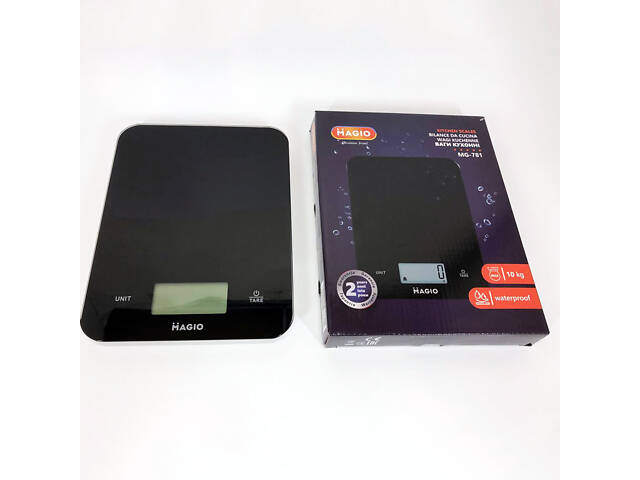 Ваги кухонні MAGIO MG-781 водонепроникні, ваги для зважування продуктів, ваги харчові - Фото 7