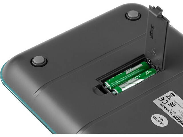 Ваги кухонні Sencor SKS7071GR 5 кг бірюзові - Фото 7