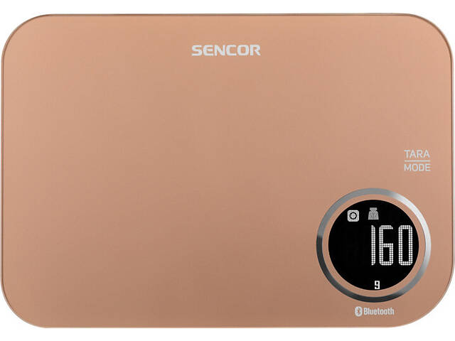 Ваги кухонні Sencor SKS7076GD 5 кг золотисті - Фото 3