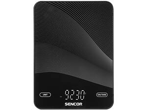 Ваги кухонні Sencor SKS7700BK 10 кг чорні