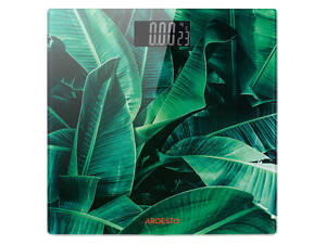 Весы напольные Ardesto SСB-965-LEAVES 30х30 см зеленые