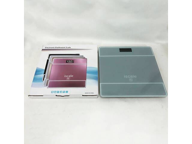 Ваги підлогові електронні iScale 2017D 180кг (0,1кг), з температурою. Колір: білий. - Фото 8