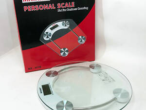 Ваги електронні підлогові MATARIX MX-451A 180 кг круглі, ваги для зважування людей