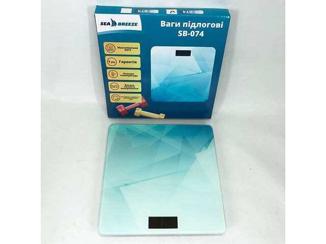 Ваги підлогові SeaBreeze SB-074, Ваги для зважування людей, Ваги побутові підлогові - Фото 5