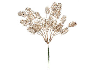 Гілка декоративна YES 973905 28 см золота