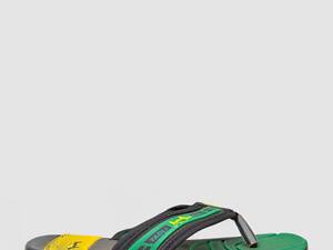 Вьетнамки детские для мальчиков 243R8423C-6, цвет Черно-зеленый