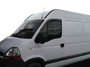 Ветровики (2 шт, HIC) для Renault Master 1998-2010 гг