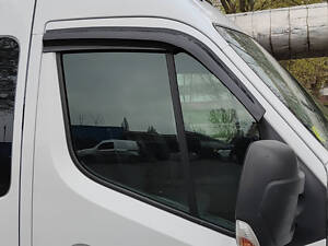 Ветровики (2 шт, Sunplex Sport) для Renault Master 2011-2024 гг