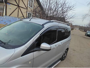 Ветровики (4 шт, Sunplex Sport) для Ford Courier 2014-2024 гг