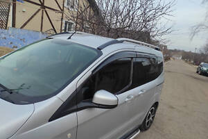 Ветровики (4 шт, Sunplex Sport) для Ford Courier 2014-2024 гг