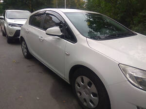 Ветровики HB (4 шт, HIC) для Opel Astra J 2010-2024 гг