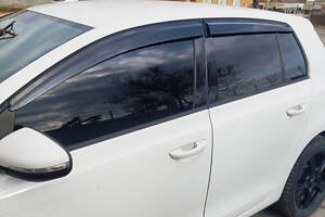 Ветровики HB (4 шт, Sunplex Sport) для Volkswagen Golf 5