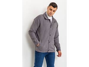 Ветровка мужская на кнопках, цвет серый, 131R3022