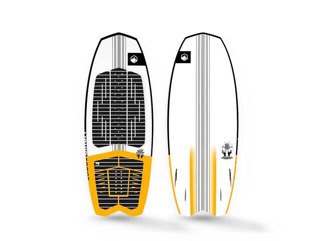 Вейксерф Liquid Force Space Pod 4'10' White/Orange (1092-13576529035) - Фото 1