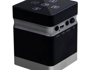 Вибрационная bluetooth колонка Adin BT-BOX 26 Вт Черный (100163)