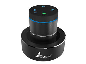Вибрационная колонка bluetooth портативная 26 Ватт Adin S8BT, очень мощная