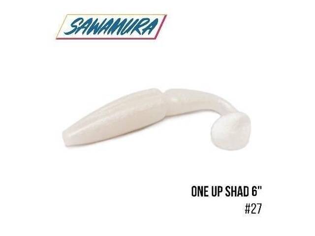Віброхвіст Sawamura One'Up Shad 6' (4 шт.) (027) - Фото 1