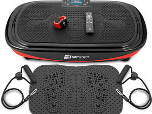 Віброплатформа Hop-Sport 4D HS-095VS Crown + масажний килимок + пульт управління/годинник