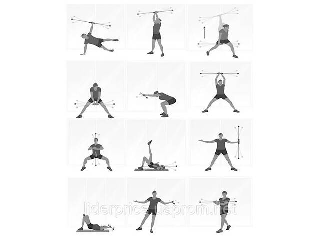 Вібротренажер WCG палка гімнастична для фітнеса, Оригінал! - Фото 4