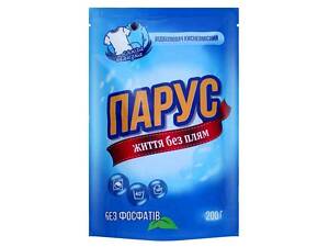 Відбілювач 200 г (для білих тканин) ТМ ПАРУС