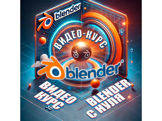 Видео-курс: «3D в Blender с нуля» | Цена снижена! - Фото 1