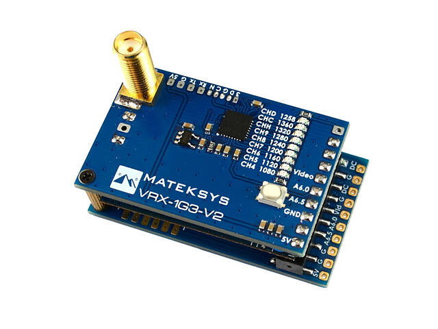 Видео приёмник Matek VRX-1G3-V2 1.2-1.3GHz - Фото 1