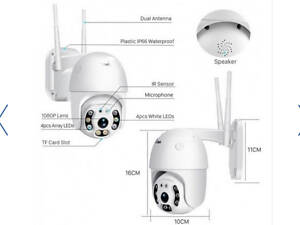 видеонаблюдения Smart Camera N4-4G Sim4G PTZ Wi-Fi 7764