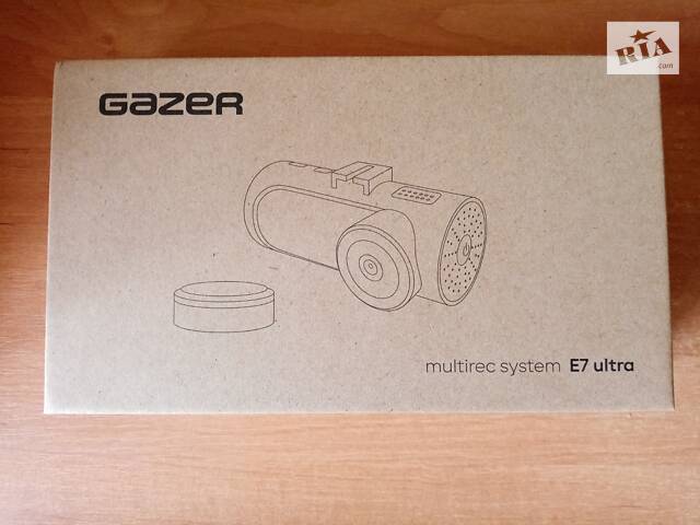 Відеореєстратор преміум клас новий GAZER E7 ULTRA MULTIREC SYSTEM