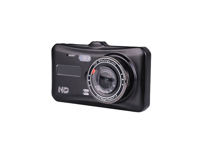 Відеореєстратор з камерою заднього виду автомобільний реєстратор - Фото 1