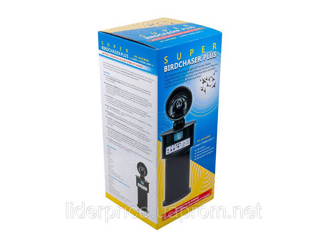 Відлякувач птахів LS-2020B (звуки, спалахи, ІЧ датчик), оригінал! - Фото 4