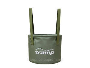 Ведро Tramp ПВХ olive 12л UTRC-071, Оригинал!