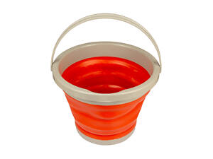Ведро TRAMP складное силиконовое 5л, Оранжевый