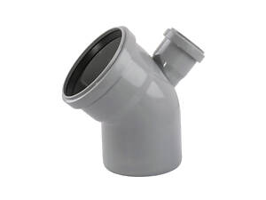 Відвід (коліно) V 110*45+50/90/135 вертикальне TA Sewage