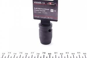 VIGOR V5550S-13 Головка ударна HEX (1/2', 13 мм) S
