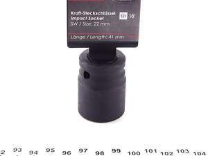 VIGOR V5550S-22 Головка торцевая ударная 1/2 22 мм