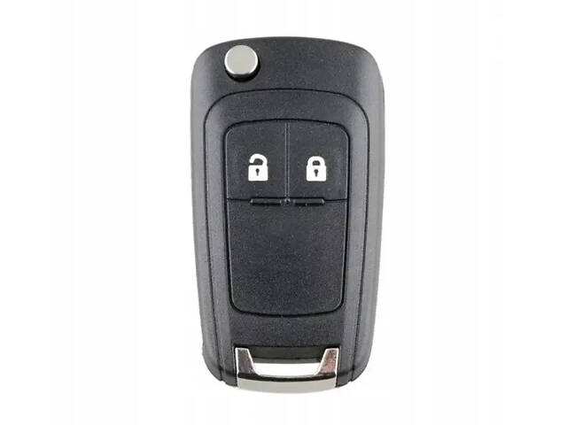 Викидний корпус автомобільного ключа з лезом на дві кнопки Opel Astra H