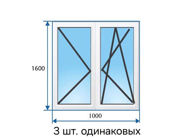 Вікна пластикові - Фото 1