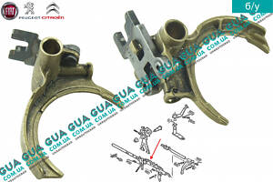 Вилка включения 1-2 передачи КПП 9627206180 Citroen / СИТРОЭН JUMPY 1995-2004 / ДЖАМПИ 1, Citroen / СИТРОЭН JUMPY II 200