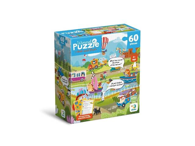 Віммельпазл "Диво-транспорт", 60 ел - Фото 7