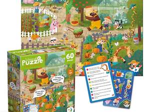 Віммельпазл &quot;У селі&quot;, 60 ел