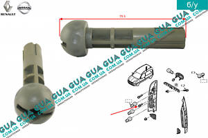 Винт / болт крепления заднего фонаря нижний 8200161835 Nissan / НИССАН KUBISTAR 1997-2008 / КУБИСТАР 97-08, Renault / РЕ