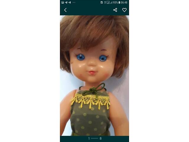 Вінтажна ЛЯЛЬКА СРСР. - Фото 2