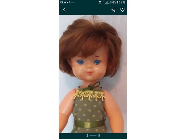 Вінтажна ЛЯЛЬКА СРСР. - Фото 3